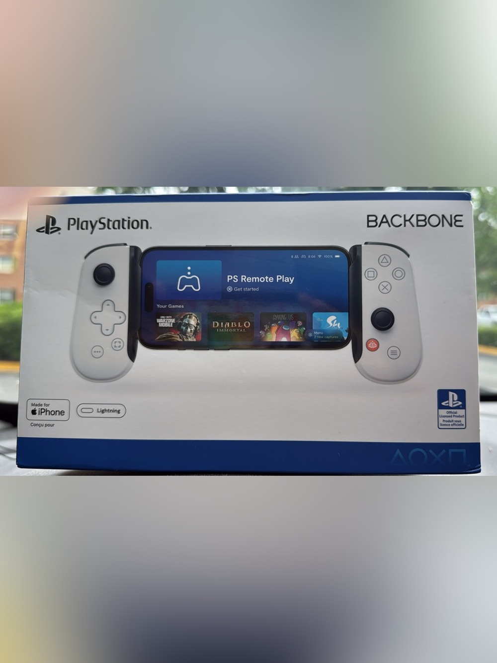 Sony PlayStation Backbone Mobile Controller - White